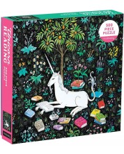 Puzzle Galison din 500 de piese - Unicornul cititor -1