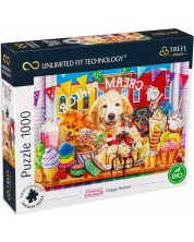 Puzzle Trefl din 1000 de piese - Câinii -1