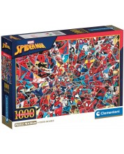 Puzzle Clementoni din 1000 piese - Pânza lui Spiderman