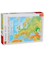 Puzzle Trefl din 1000 de piese - Harta Europei -1