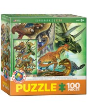 Puzzle Eurographics din 100 de piese - Dinozaurii