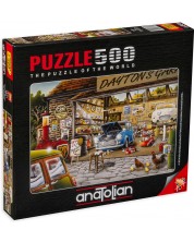 Puzzle Anatolian din 500 de piese - Garajul lui Dayton, Hiro Tanikava -1