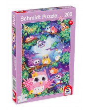 Puzzle Schmidt din 200 de piese - In owl wood -1