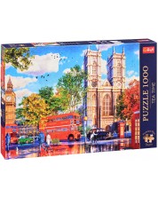 Puzzle Trefl din 1000 de piese - Vedere din Londra  -1