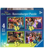 Puzzle Ravensburger din 24 de piese 4 în 1 - Encanto -1