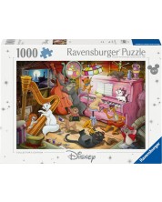 Puzzle Ravensburger din 1000 piese - Aristocats -1