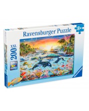 Puzzle Ravensburger de 200 piese - Paradisul din ocean