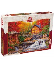 Puzzle Art Puzzle din 1500 de piese - Paleta de toamna