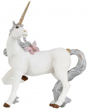 Fugurina Papo The Enchanted World – Unicorn cu coada argintie