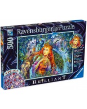 Puzzle strălucitor Ravensburger din 500 de piese - Povești -1
