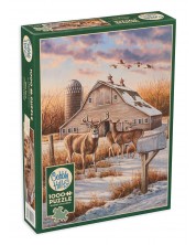 Puzzle Cobble Hill din 1000 de piese - Traseu rural, Rosemary Millette