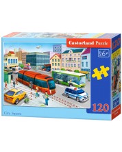 Puzzle Castorland din 120 de piese - Mediu urban -1