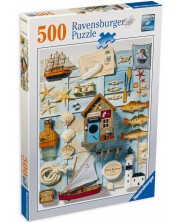 Puzzle Ravensburger din 500 de piese - Senzatie de mare -1