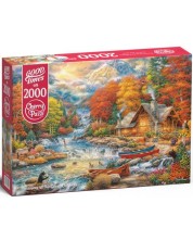 Puzzle Cherry Pazzi din 2000 de piese - În pădure