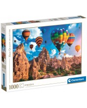 Puzzle Clementoni din 1000 piese - Baloane peste Cappadocia