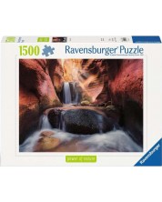 Puzzle Ravensburger  din  1500 piese - Cascadă Red Canyon -1