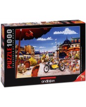 Puzzle Anatolian de 1000 piese - Pavilion de ziare, Hiro Tanikava