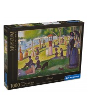 Puzzle Clementoni de 1000 piese - A Sunday Afternoon on the Island of La Grande Jatte, 1886