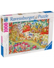 Puzzle Ravensburger din 1000 de piese - Padurea zanelor -1