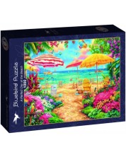 Puzzle Bluebird din 1000 de piese - O zi perfectă la plajă -1