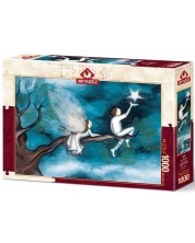 Puzzle Art Puzzle din 1000 de piese - Noapte magica -1