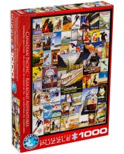 Puzzle Eurographics din 1000 de piese - Aventuri in Canada -1