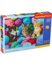 Puzzle Castorland din 300 de piese - Pisicuțe -1