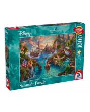Puzzle Schmidt din 1000 de piese - Thomas Kinkade Peter Pan