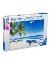 Puzzle Ravensburger din 1000 de piese - Fuga pe plaja -1