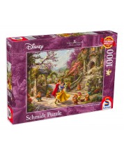 Puzzle Schmidt din 1000 de piese - Thomas Kinkade Snow White Dancing in the Sunlight