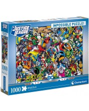 Puzzle Clementoni din 1000 de piese - DC Comics: Justice League