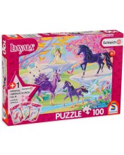 Puzzle Schmidt din 100 de piese - Unicorn Family -1
