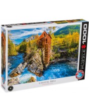 Puzzle Eurographics din 1000 de piese - Crystal Mill, Colorado, SUA -1