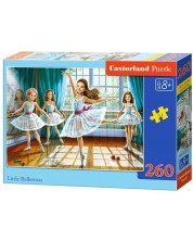 Puzzle Castorland din 260 de piese - Little Ballerinas -1