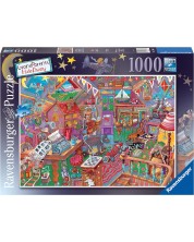 Puzzle Ravensburger 1000 de piese - Ascunzătoarea bunicii și a bunicului -1
