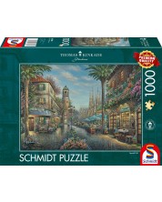 Puzzle Schmidt din 1000 de piese - Spanish Cafe -1