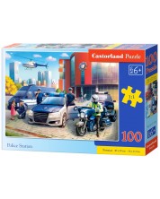 Puzzle Castorland din 100 de piese - Politia -1