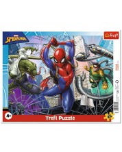 Puzzle Trefl din 25 de piese - Brave Spiderman -1