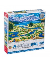 Puzzle Master Pieces din 500 de piese - Vedere la Rocky Mountain