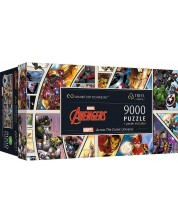 Puzzle panoramic de 9.000 de piese Trefl - Marvel: Din universul benzilor desenat -1