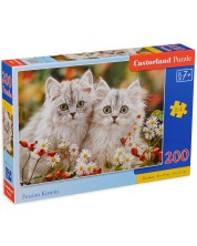 Puzzle Castorland din 200 de piese - Persian Kittens -1