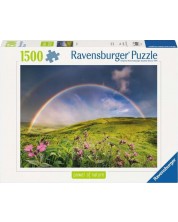 Puzzle Ravensburger  din  1500 piese - Curcubeu minunat -1