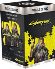 Puzzle Good Loot de 500 de piese - Cyberpunk 2077: Keyart Male V