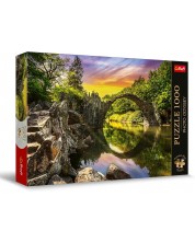 Puzzle Trefl din 1000 piese - Podul Rakocz din Kromlau, Germania