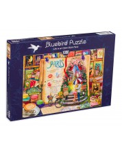 Puzzle Bluebird de 1000 piese -Life is an Open Book Paris, Aimee Stewart