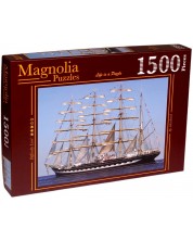 Magnolia Puzzle de 1500 de piese - Navă comercială mare