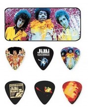 Pene pentru chitară Dunlop - Jimi Hendrix Experienced, Medium, 12 buc. - imagine 1
