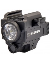 Lanternă pistol Dulotec - G4, sub-țeavă cu laser indicator direcție, roșu