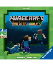 Joc de societate Minecraft: Builders & Biomes - Pentru famlie