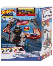 Pista Hot Wheels City - Expansion Track, cu 10 piese -1